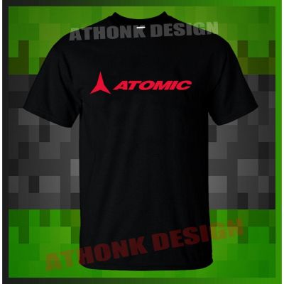 เสื้อยืดผ้าฝ้ายพิมพ์ลาย เสื้อยืด พิมพ์ลาย Atomic Skis Atomic Vantage 85 เข้ากับทุกการแต่งกาย ขายดี  WR8T