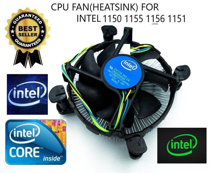 พัดลม ฮีทซิงค์ CPU Intel ของแท้ 100 ( CPU Fan Heatsink ) LGA 775/1150