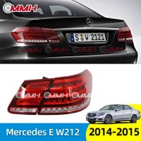 Mercedes Benz E W212 2014-2015 E200 E260 E320 E300 เสื้อ​ไฟท้าย ไฟท้าย​แต่ง ไฟท้ายไฟเบรค​ ไฟเลี้ยว Taillamp Taillight ไฟท้าย​ พร้อมทับทิม ไฟท้ายกันชนหลังสําหรับ​ ทับทิมในฝาท้ายไฟท้าย