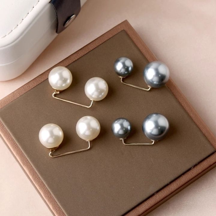 korean-simple-double-pearl-brooch-anti-fade-exquisite-elegant-sweater-cardigan-clip-women-summer-dress-accessories