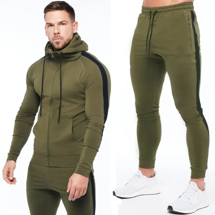 mens joggers and sweatshirt set