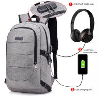 New Waterproof Business laptop backpack women USB Notebook School Travel Bags Men anti theft school Backpack