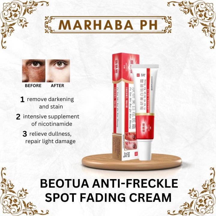BEST SELLING BEOTUA Fuyan Anti Freckle Spot Fading Cream Lazada PH