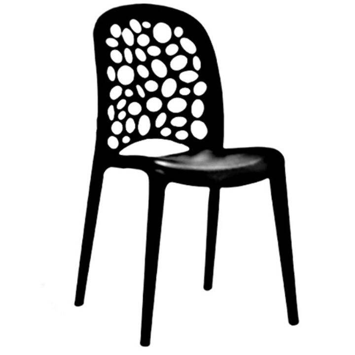 FDDC245 Simple Heavy Duty PP Plastic Dining Chair Lazada