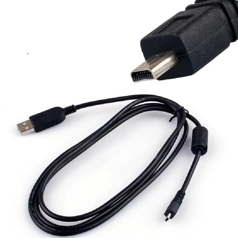 Cablecc UC-E6 USB Cable for Nikon Digital SLR Cameras COOLPIX S3000 S3100 S3200 S8000 S100 S203 S230 P7000 AW100 
