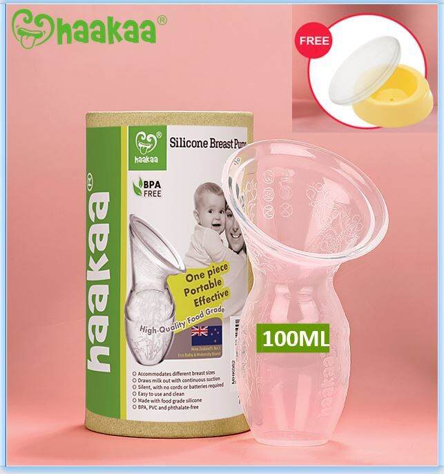 Haakaa Gen.1 Silicon Breast Milk Pump 100ml / Manual Breast Milk Pump