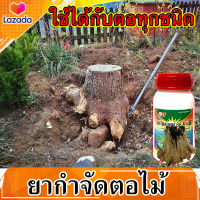 ?สินค้าขายดี? สารกำจัดตอไม้ ขนาด 1 ขวด  ยาทำลายรากไม้ ยาฆ่าตอไม้ ยาป้ายรากไม้ ยากำจัดรากไม้ ทำลายตอไม้