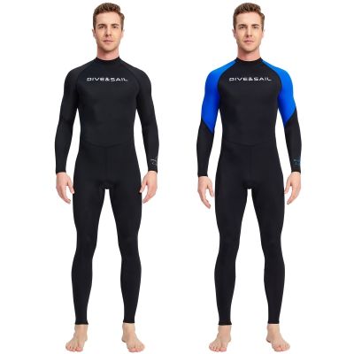 Adult Long Sleeves Diving Surfing Wetsuit Men Keep Warm Swimwear Diving Suit Nylon Wetsuit Diving Snorkeling Body Suits