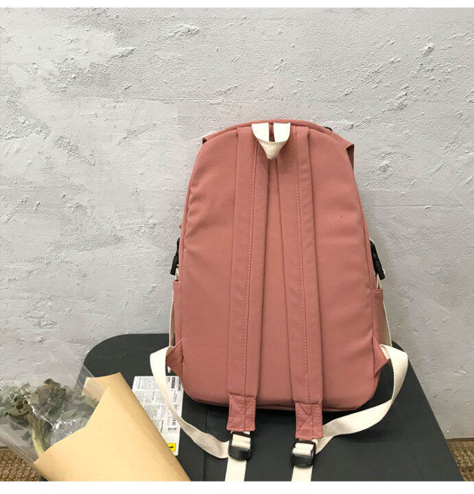 korean-style-nylon-women-backpacks-large-capacity-college-backpack-female-big-travel-bag-teenage-girl-school-bag-bagpack-red