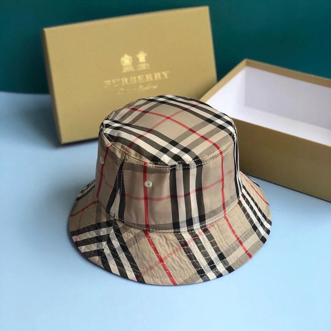 BURBERRY Fisherman's Cap High Quality 2023 New Men and Women General Casual  Hat SZ065 WENLIANGON992 | Lazada