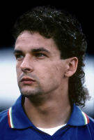 โปสเตอร์นักฟุตบอล Roberto Baggio รับทำ โปสเตอร์ติดผนัง ของแต่งบ้าน แต่งห้องนอน 77poster