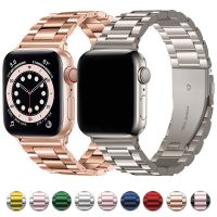 Smartwatch Metal Strap For Apple Watch 8 7 45mm 41mm Ultra 49mm Stainless Steel Wristband For iWatch 6 5 4 SE 44mm 42mm 38 40mm Straps