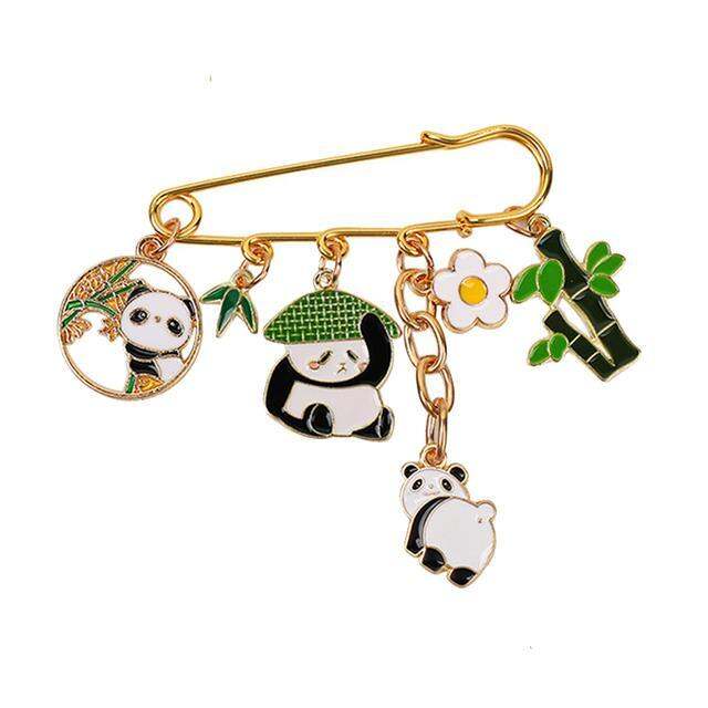 cartoon-cute-animal-panda-enamel-pins-chain-pendant-panda-milk-tea-books-bamboo-alloy-brooch-badge-sweet-woman-jewelry-gift