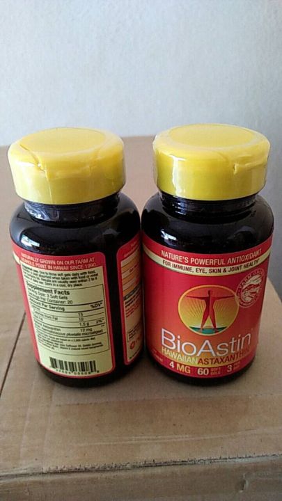 ของแท้-100-bio-astin-สาหร่ายแดง-ไบโอแอสติน-ผลิตภัณฑ์อาหารเสริมสกัดจากสาหร่ายแดง-2-x-60-เม็ด