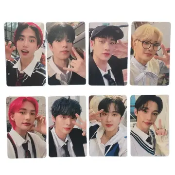 8pcs/set Kpop Stray Kids The Sound Maniac Album Collection Postcards  Photocards Seungmin Bangchan Hyunjin Lomo Cards Stationery