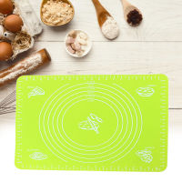 ความหนาซิลิโคน Heatresisting เตาอบ Pastry Cake Cookie Home Kitchen Baking Mat with Scale