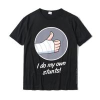 Funny Gift For Person With A Broken Arm T-Shirt Faddish Mens T Shirt Summer Tops T Shirt Cotton Custom