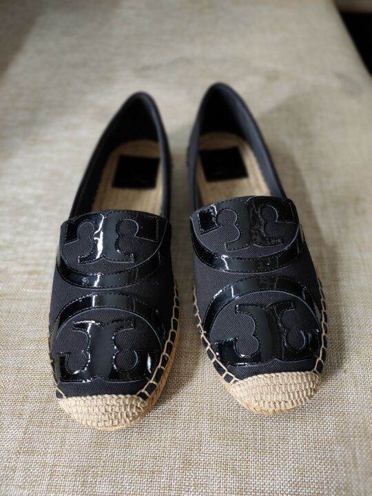 GIÀY TORY BURCH POPPY CANVAS ESPADRILLE 