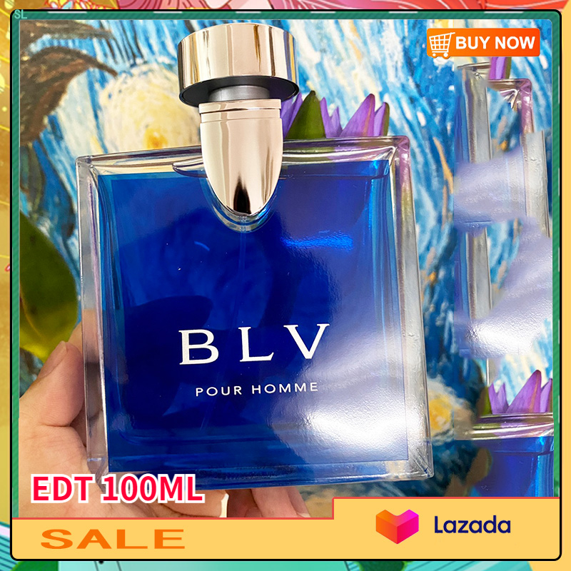 ราคา น้ำหอม ของแท้ 100% Genuine นำ้หอม กลิ่นหอมอ่อน น้ำหอมผู้ชาย Men's perfume กลิ่นหอมอ่อน EDT Bvlgari BLV By Bvlgari For Men Eau De Toilette Spray 100ML Men's perfume Global purchasing agency