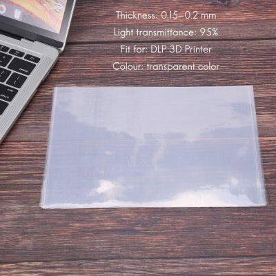 ♛☍ 8PCS 140x200mm SLA/LCD FEP Film 0.15-0.2mm Thickness for Photon Resin DLP 3D Printer