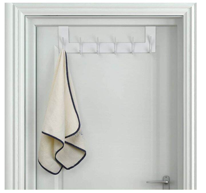 yf-dseap-over-the-door-hook-hanger-6-hooks-coat-rack-for-clothes-hat-towel-white