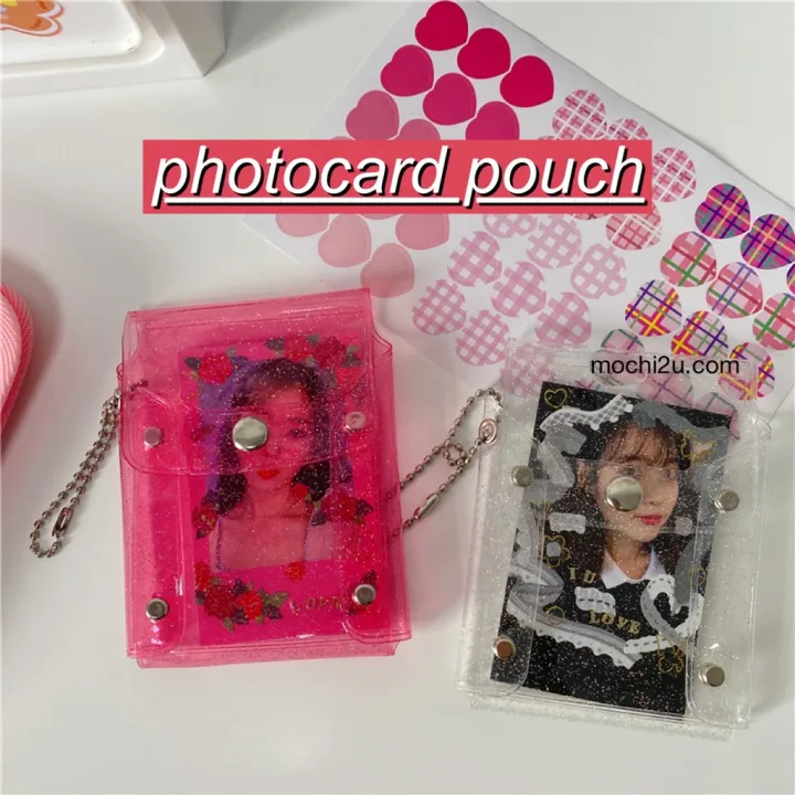 [🇲🇾 Ready Stock] Kpop Bts Glitter Photocard Collecting Holder Pouch 