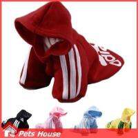 Adidog Dog Sport Cotton Hoodie Coat for Small Meduim Dog