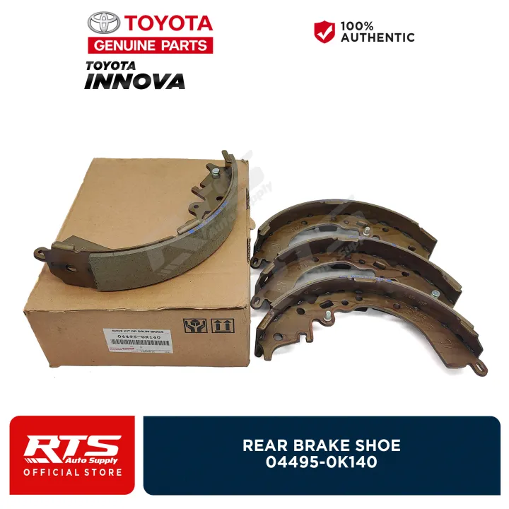 Toyota Genuine Rear Brake Shoe Toyota Innova 2016 Up 044950K140 1