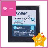 ถุงขยะหนา SUNBIN 24X28 นิ้ว 15 ใบ สีดำTHICK GARBAGE BAGS SUNBIN 24X28IN BLACK 15PCS **จัดส่งด่วนทั่วประเทศ**