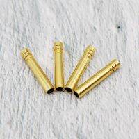 Weiou 4pcs/Set Flat Mouth Metal Head Mirror Polishing Luxury Gold Tips For Hoodies Laces Aglets Fashion Shoelaces Ending DIY