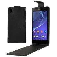 หนังพลิกแนวตั้งเคสสำหรับ Sony Xperia Z2 / L50w (คลังสินค้าพร้อม)