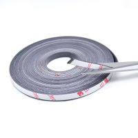 1-5Meter/lot 6*1 10*2 to 50*1.5 mm Self Adhesive Flexible Magnetic Bar Strip Rubber Magnet Tape Width 6/10mm/20mm/30mm/40mm/50mm  Power Points  Switch