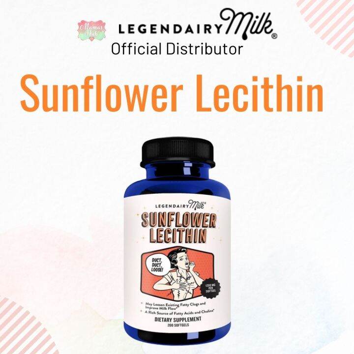 Legendairy Milk Sunflower Lecithin Lazada PH