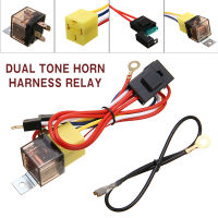 ขายร้อน1ชุด12V รถ Wire Mount Electric Air Horn สายไฟรีเลย์ Horns สำหรับรถบรรทุกรถจักรยานยนต์ RV อุปกรณ์เสริม