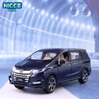 Nicce 1:32 HONDA Odyssey โมเดลรถโลหะผสม MPV Diecasts และของเล่นยานพาหนะจำลอง A105ของขวัญของสะสมโมเดลรถเหล็ก