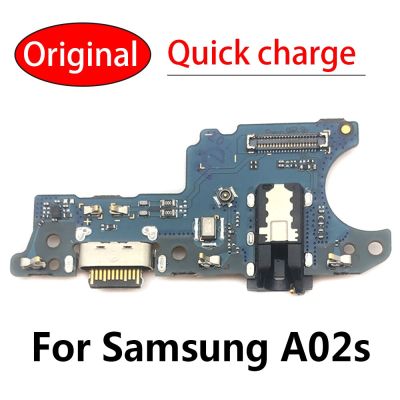100% ต้นฉบับใหม่เหมาะสำหรับ Samsung A02s A025F A025M A025U USB บอร์ดชาร์จพอร์ตบอร์ดบอร์ดเฟล็กซ์เชื่อมต่อ USB