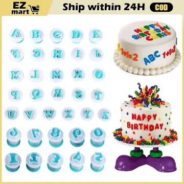 Shop Fondant Letter And Numbers with great discounts and prices online -  Nov 2023