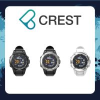 Crest CR5 Watch, Dive computer Color Screen, Multi-Sport, Black, BK/Silver, White Scuba Mode, FreedIving Mode, Gauge Mode, Plan Mode, Dive Spot Mode (Surface Navigation) Hiking, Biking, Running, Swimming, Work-out, Triathlon, and Duathlon