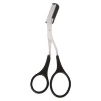 Women Eyebrow Trimmer Scissors Comb Eyelash Hair Removal Grooming Cutter Shaping