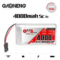 Original GNB 1S 3.7V 4000mAh 5C/10C With JR Plug Lipo Battery Transmitter Package For Sanwa M17 RC Remote Control Template