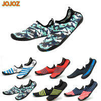 JOJOZ รองเท้าลุยน้ำสำหรับผู้ชายผู้หญิง,อุปกรณ์กีฬาเท้าเปล่าแห้งเร็วสำหรับฟิตเนสโยคะสระว่ายน้ำการตั้งแคมป์