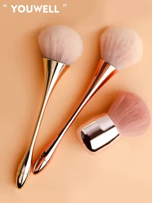 High-end Original Blush powder brush Large soft bristle fluffy stippling brush One set makeup brush Complete set of brushes Makeup brush set