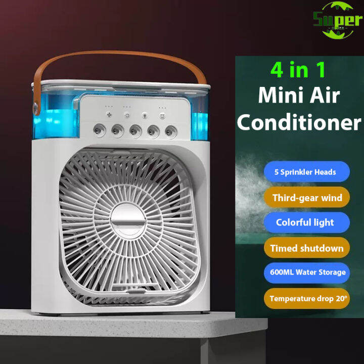 mini fan air cooler with water tray