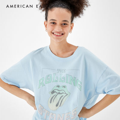 American Eagle Graphic T-Shirt เสื้อยืด ผู้หญิง กราฟฟิค (EWTS 037-8182-400)