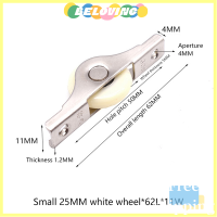 Beloving แฟลชขายตู้เหล็กล้อประตูเลื่อนไร้เสียงรอกไนลอนรับน้ำหนักได้ล้อประตูเลื่อนล้อตู้เสื้อผ้าอุปกรณ์อุปกรณ์เหล็กเครื่องตกแต่งบ้าน S