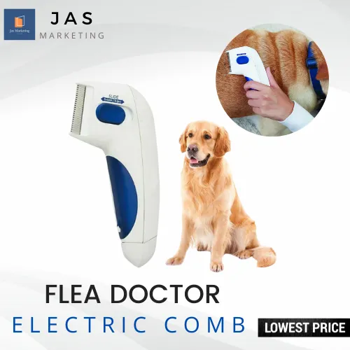 As Seen On TV Flea Doctor Electronic Flea Comb Perfect for Dogs & Cats