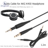 1.5ม. สายออดิโอตัวผู้ขนาด2.5มม. ถึง3.5มม. สำหรับ Q460 K450 AKG K480หูฟัง K451