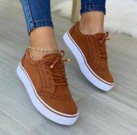 Women Flat Shoes 2023 Spring/summer New Casual Shoes Lace-Up Breathable Simple Comfortable Oxford Shoes Tenis Fashion Feminino