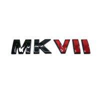 Mkvii ตะแกรง3d สีดำด้านมีตัวอักษร7โลโก้รถหรูโลโก้กอล์ฟ7สัญลักษณ์