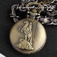 ⌚▦❁ 2019 new digital selling through ebay Russia St. Petersburg Horseback Riding Saint Seiya Commemorative Pocket Watch